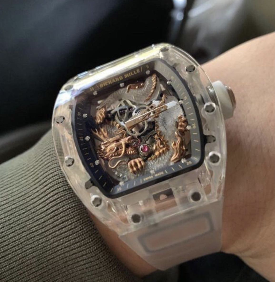 Richard Mille RM 57 03 SAPPHIRE DRAGON WatchCharts