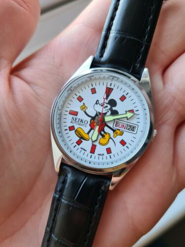 Vintage Mickey Mouse 1983 SEIKO Men's Japan Automatic Watch 6309