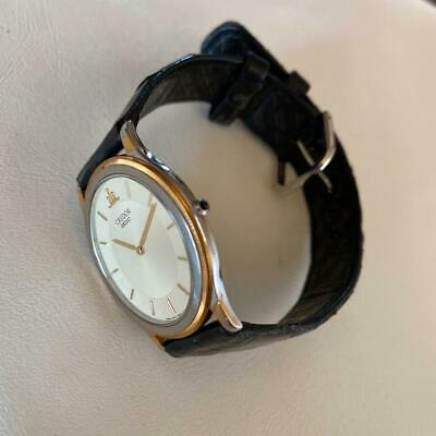 Seiko Credor 5A74-2000 18K Quartz Mens Watch Authentic Working