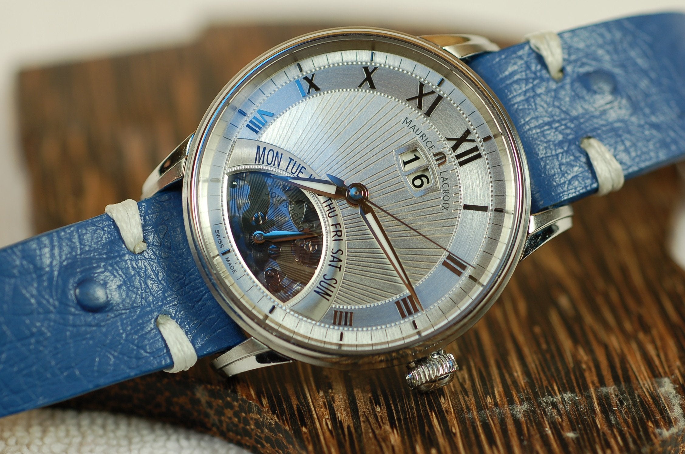 FS Reduced Maurice LaCroix Masterpiece Jours Retrograde Automatic WatchCharts Marketplace