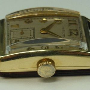 Hamilton Brockton 10K Solid Gold Watch
