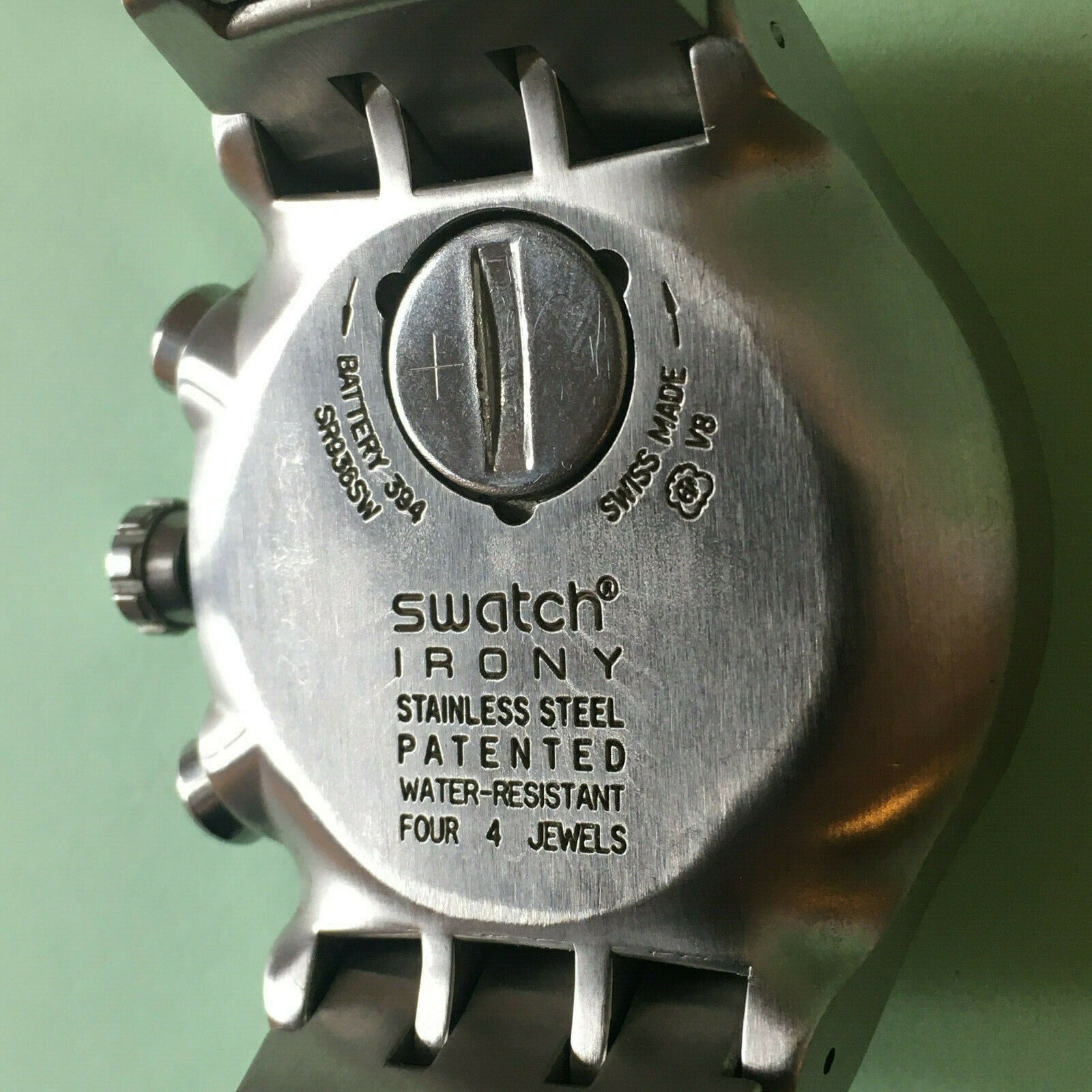 SWATCH WATCH - THE MOONSCOPE (2005) - IRONY - CHRONO - YOS400G