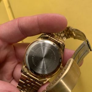 Vintage Citizen Gn 4w S Gold Tone Wristwatch Watchcharts
