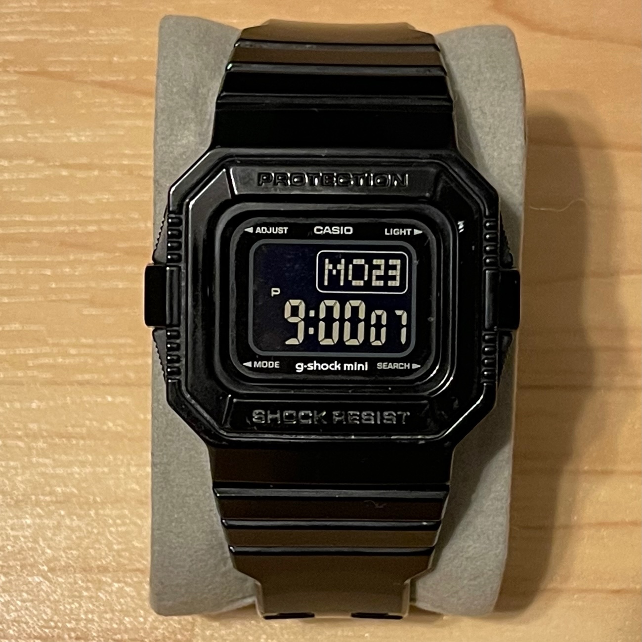 Akkumulering lager lærer WTS] Casio G-Shock Mini GMN-550-1DJR Black Negative Display Square Digital  Watch | WatchCharts