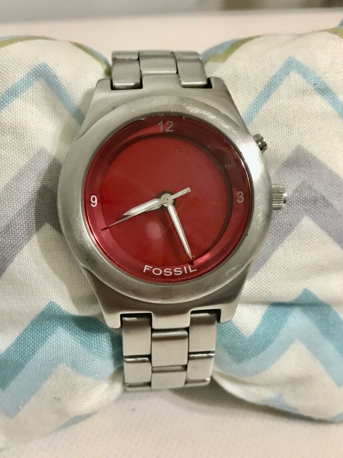 FOSSIL Kaleido Watch All Stainless Steel 38mm Oklahoma OU 