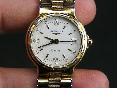 VINTAGE LONGINES L152.2 SWISS MADE DATE QUARTZ LADIES WATCH