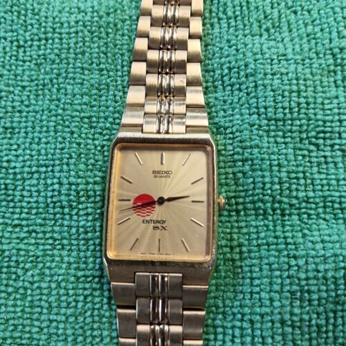 Entergy Advertising Awards SEIKO SX Quartz Japan Gold Tone
