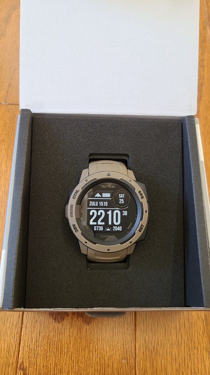 FS BNIB Garmin Instinct Tactical Coyote Tan WatchCharts