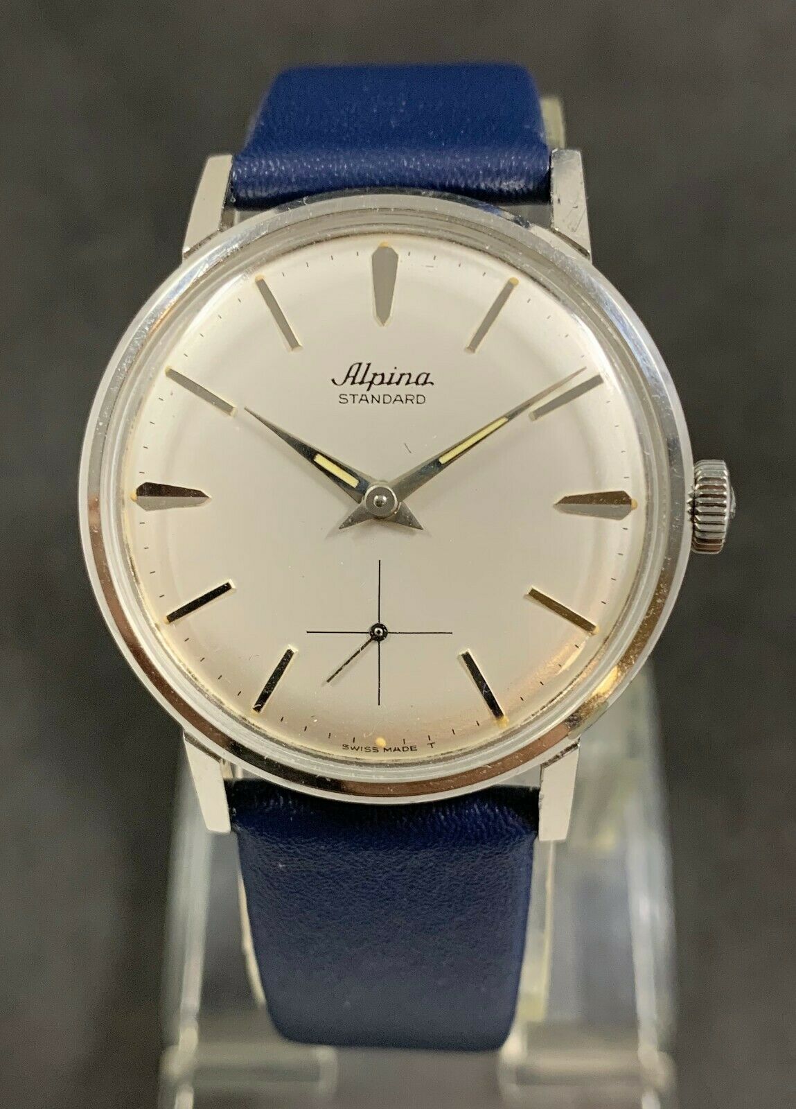 Rare Vintage ALPINA STANDARD Manual Wind Mens Watch Cal.C.592R