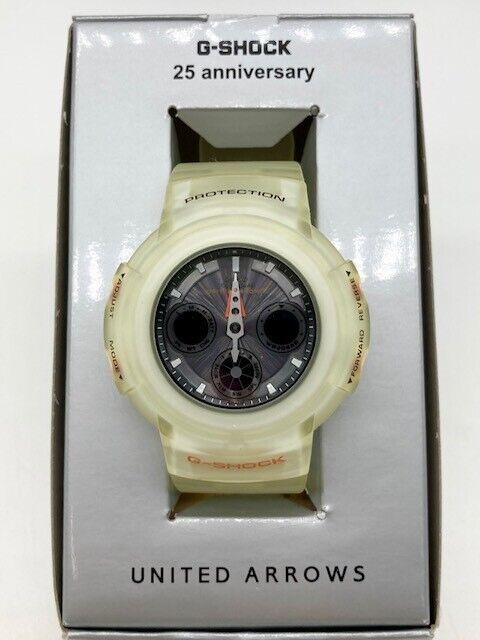 Rare Limited Casio G-SHOCK×UNITED ARROWS/G 25. Anniversary AWG-525 