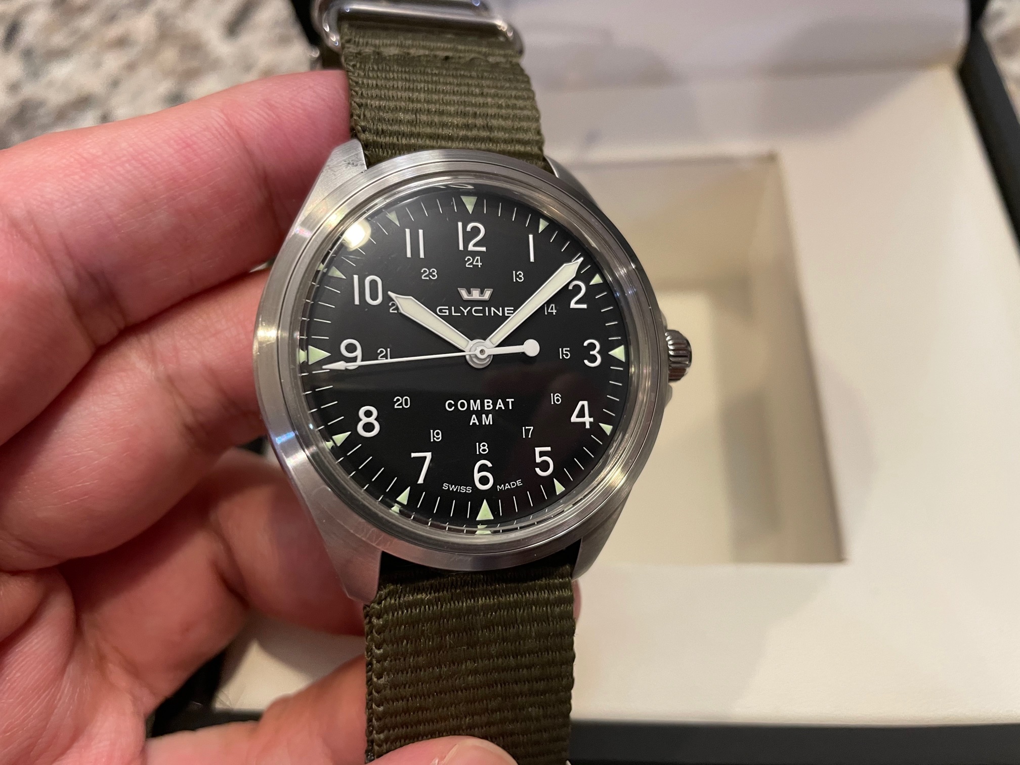 FS Glycine Combat 7 Vintage Ref GL0239 WatchCharts Marketplace