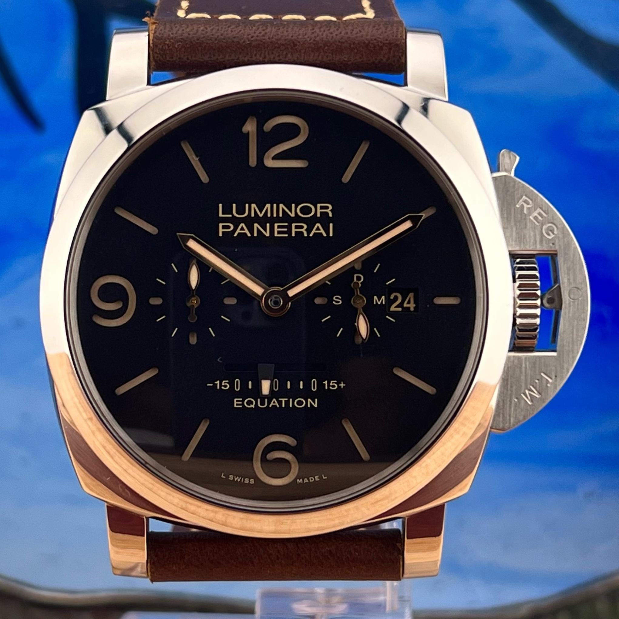 FS Panerai PAM00601 Luminor 1950 Equation of Time 8 Days 47mm