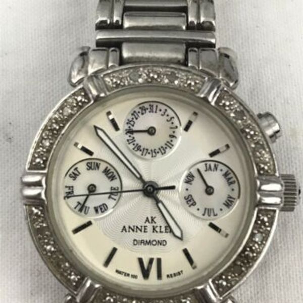 Anne Klein Diamond Bezel 10/7899 6P05 Women's Watch