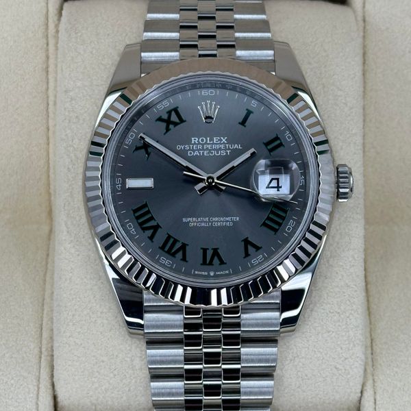 FSOT:2023 Datejust 40mm 126334 Stainless Steel Jubilee Wimbledon Dial ...