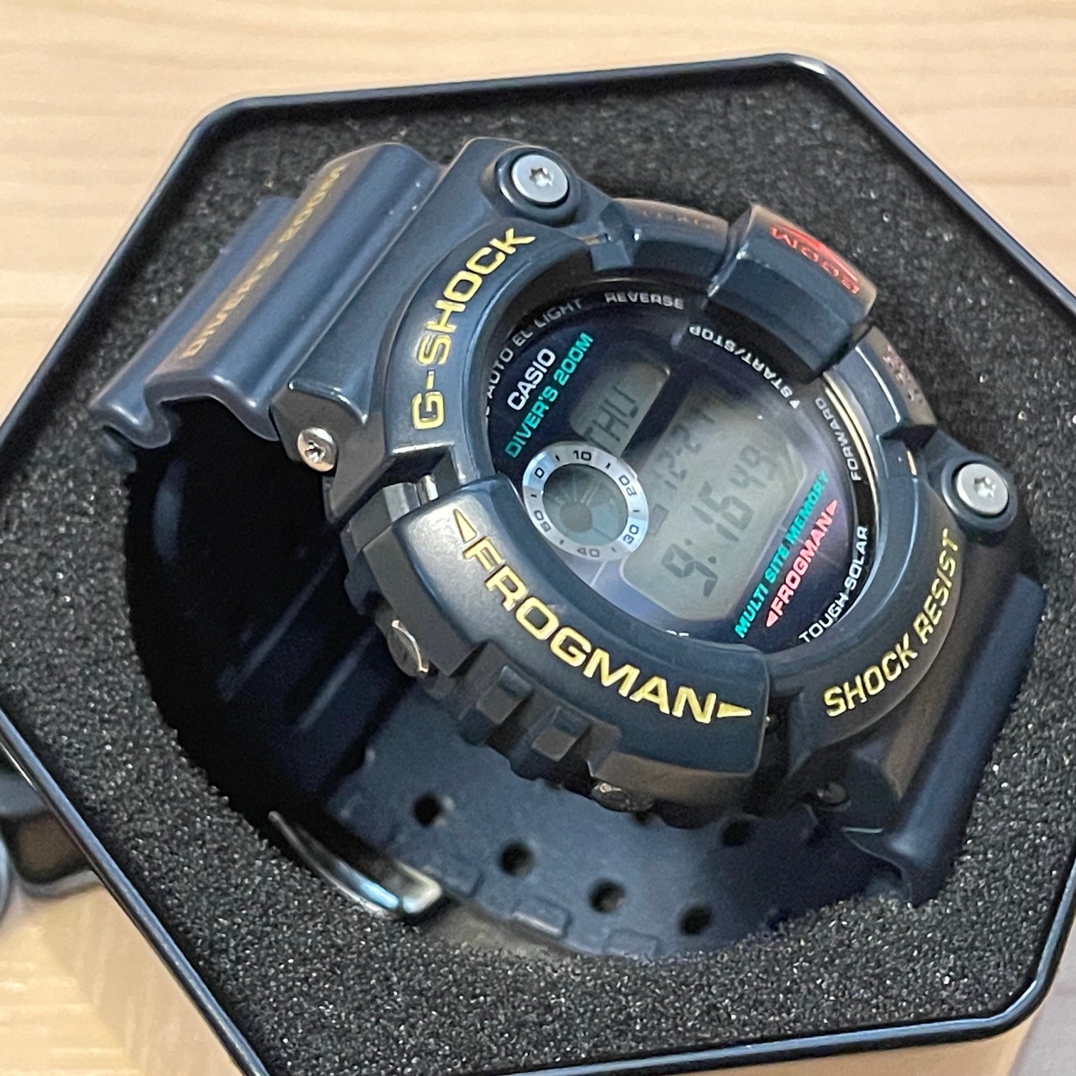 WTS] Casio G-Shock GW-200-2 Rare Navy Blue Final Frogman