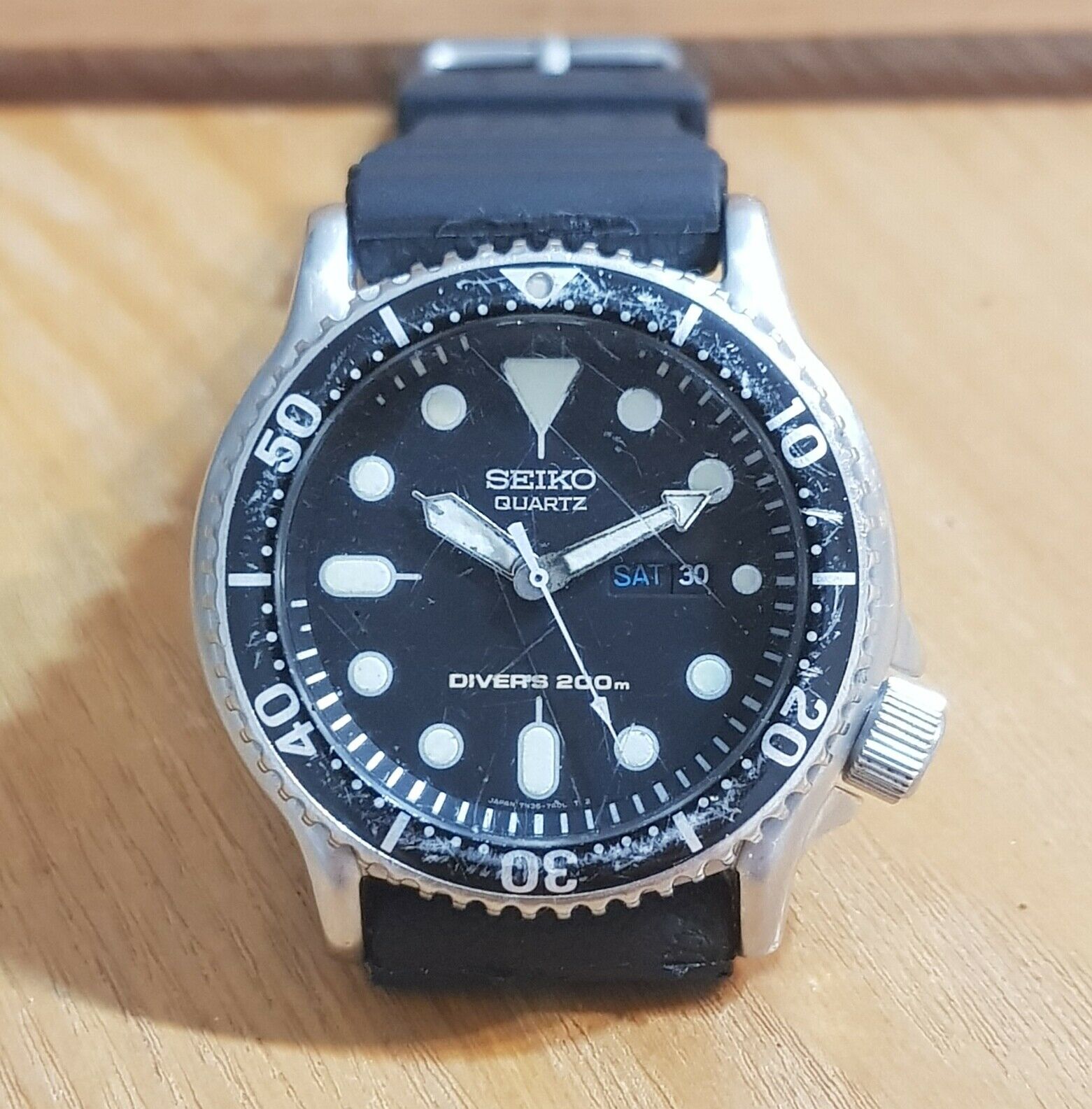 Vintage Seiko 200m Diver watch Divers quartz 7N36 7A00 | WatchCharts