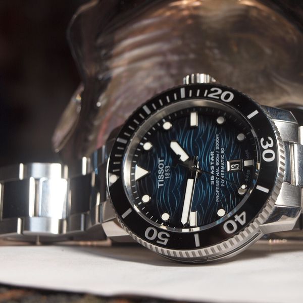 Tissot Seastar T120607A Black Rubber Band Strap | W.B.E - Foto 11