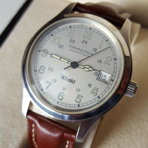 Hamilton 9721A Khaki Automatic Swiss Watch 25 Jewels - Men's
