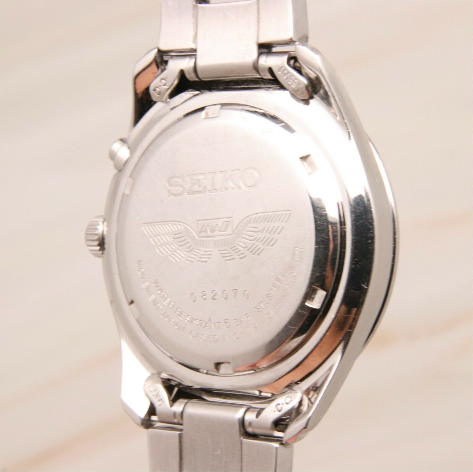 Seiko 5M63-0AJ0 All Nippon Airline ANA Limited Edition Kinetic