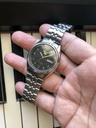 Vintage Seiko 5 Arabic Dial. Rare. No Reserve WatchCharts