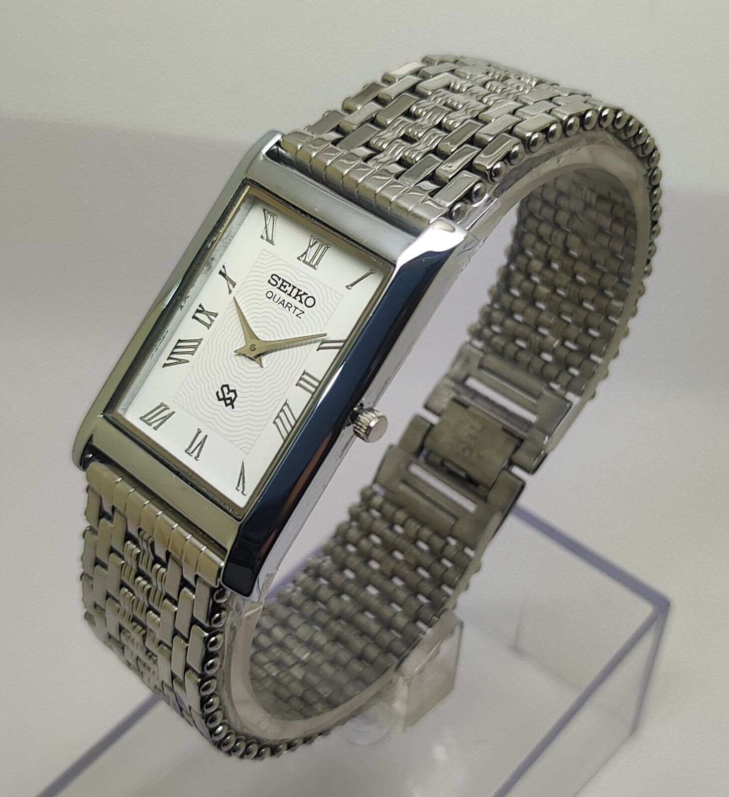 Montre Homme IceHouse Or Simulé Diamants - Cadran Romain 55mm Jaune