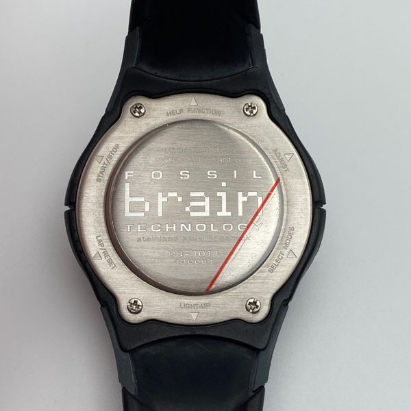 Fossil DQ-1011 Digital Watch Brain Technology - NOS with