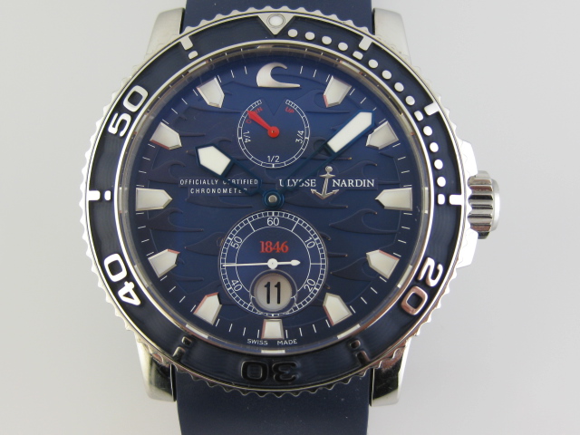 FS Ulysse Nardin Maxi Diver Blue Surf 263 36 Limited WatchCharts