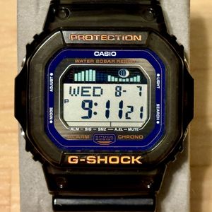 WTS] Casio G-Shock GLX-5600-4 Red G-Lide Tide & Moon Graph