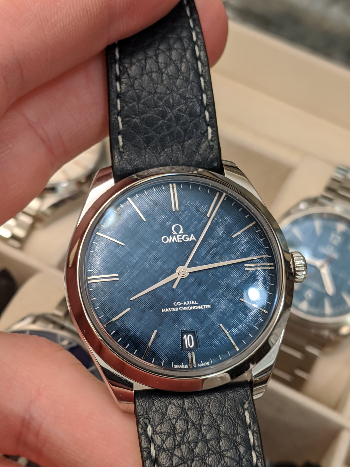 Omega de outlet ville tresor blue