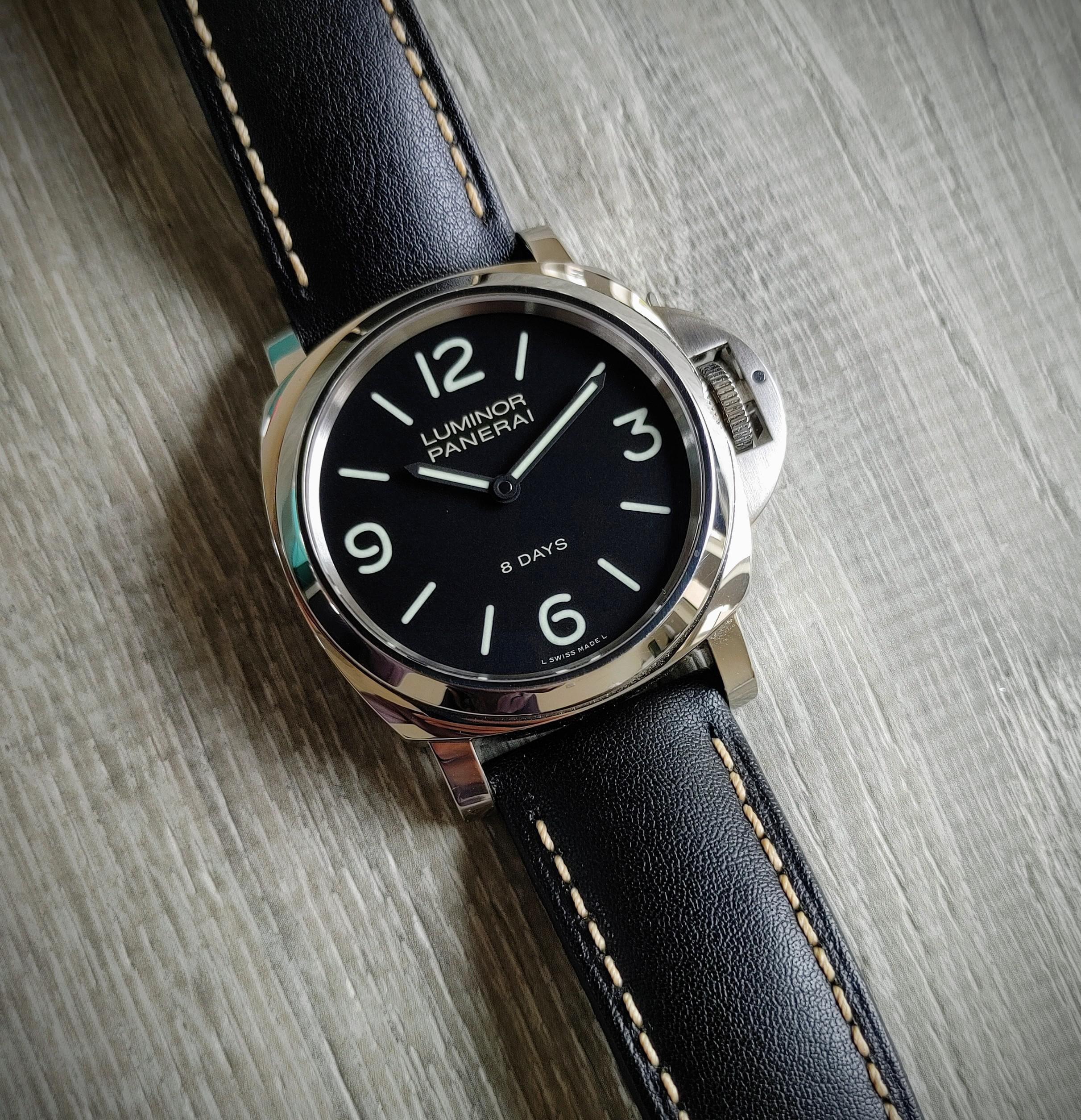 WTS Panerai Luminor Base 8 Days 44mm manual wind PAM560 WatchCharts