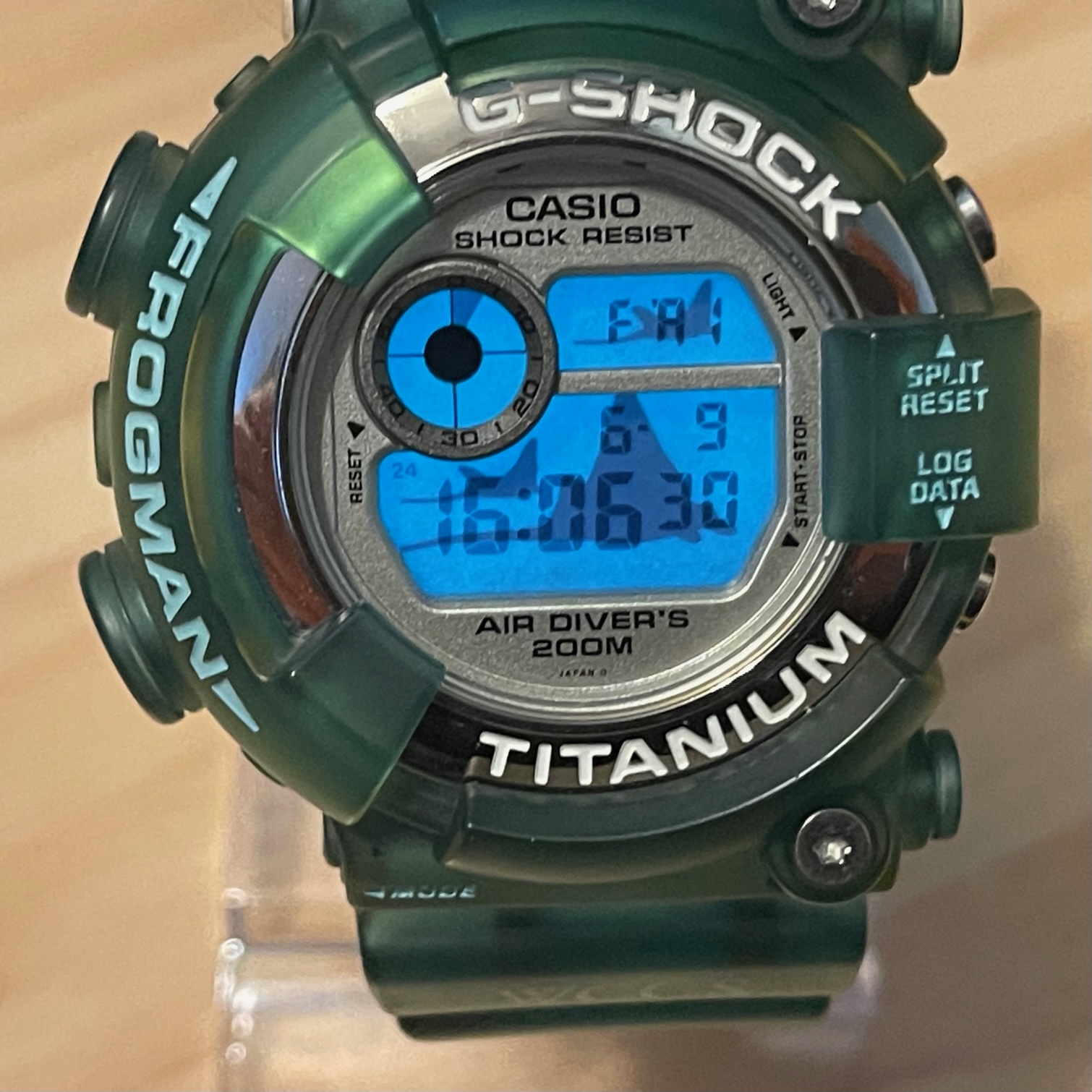 WTS] Casio G-Shock DW-8201WC-7T WCCS Frogman Red Jelly Skeleton