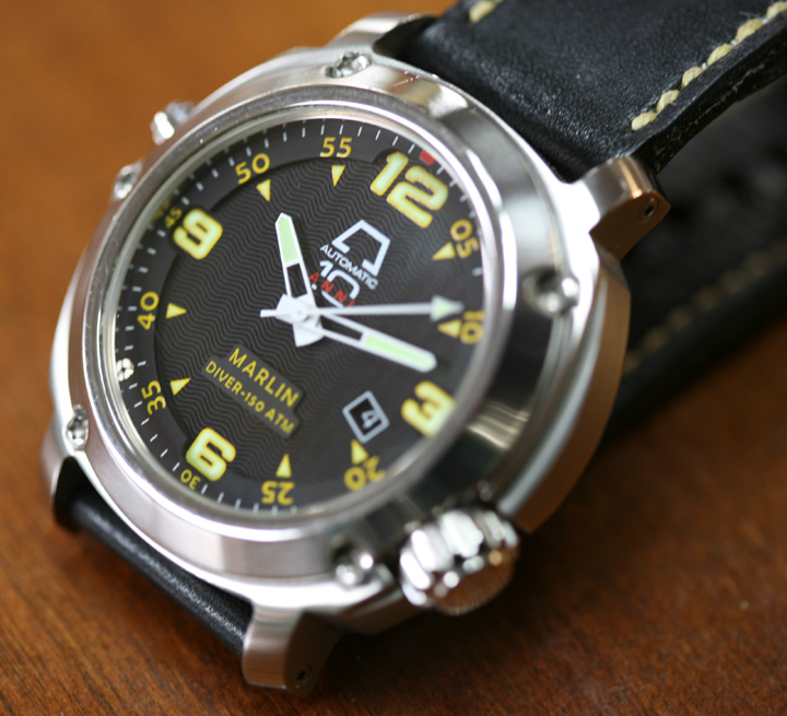 FS ANONIMO MARLIN SS Case 10 Anni Black Dial Prototype 1