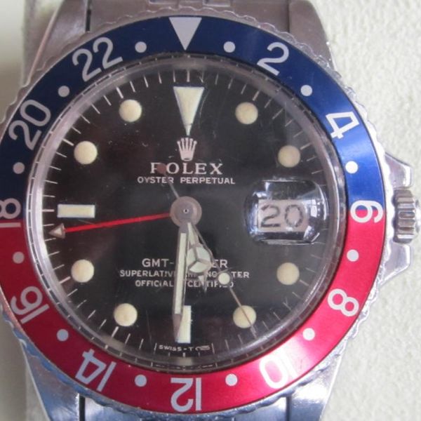 FS: Vintage Rolex GMT Master 1675 Gilt Dial Pepsi Bezel | WatchCharts ...