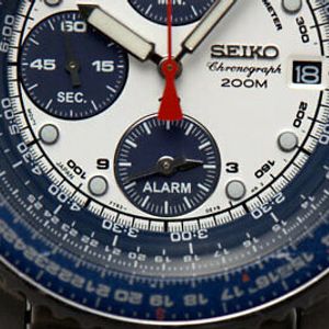 時計 Seiko pilot chronograph 200m 7T62-0EB0 Seiko Men's Gold-plated Vintage Quartz Chronograph Watch