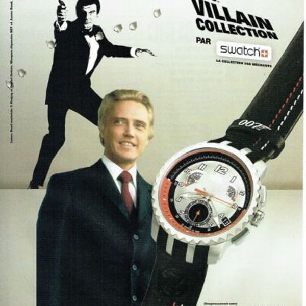 Swatch '007 Villain Collection' - Max Zorin From 'View To A Swatch '007 Villain Collection' - Max Zorin From 'View To A
