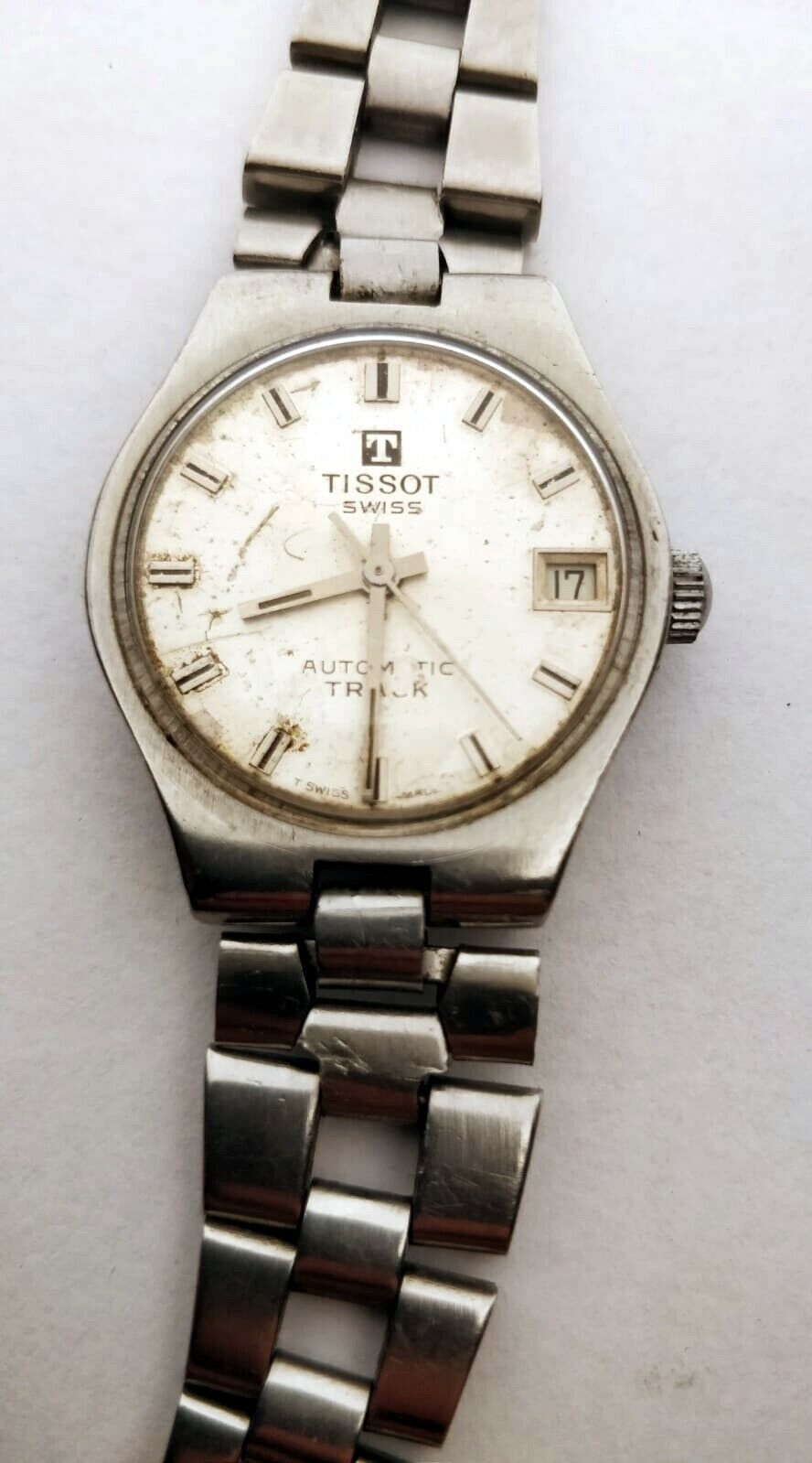 VINTAGE TISSOT TRACK St.Steel Mechanical Automatic MEN S Swiss