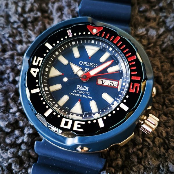 Seiko Tuna Padi Blue Sunburst Automatic Prospex Divers Watch SRPA83K1 SRPA83 WatchCharts Marketplace