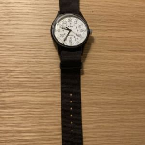 Carhartt x APC x Timex Black Montre Mady 40mm Men's Watch