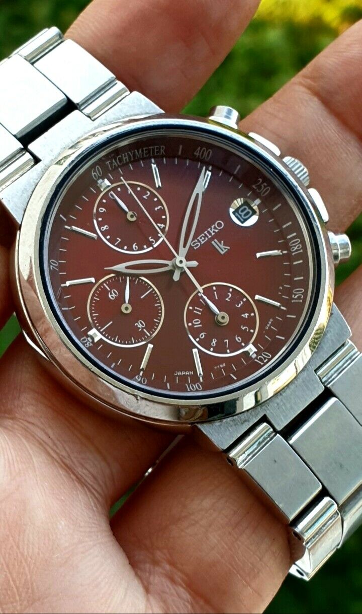 Seiko best sale lukia chronograph