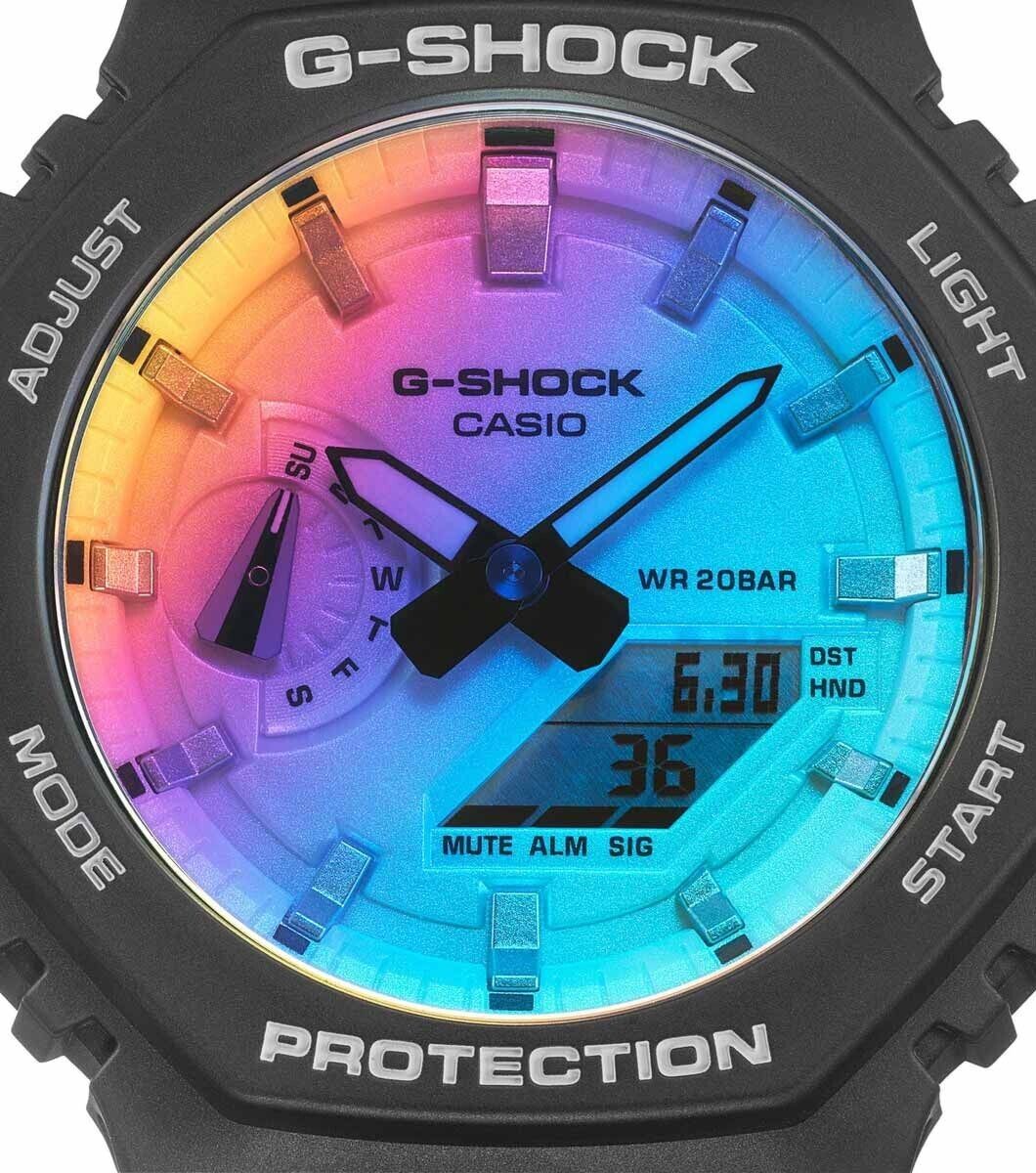 Casio Casioak G-shock GA-2100SR-1AER iridescent SUN REFLECT SERIES