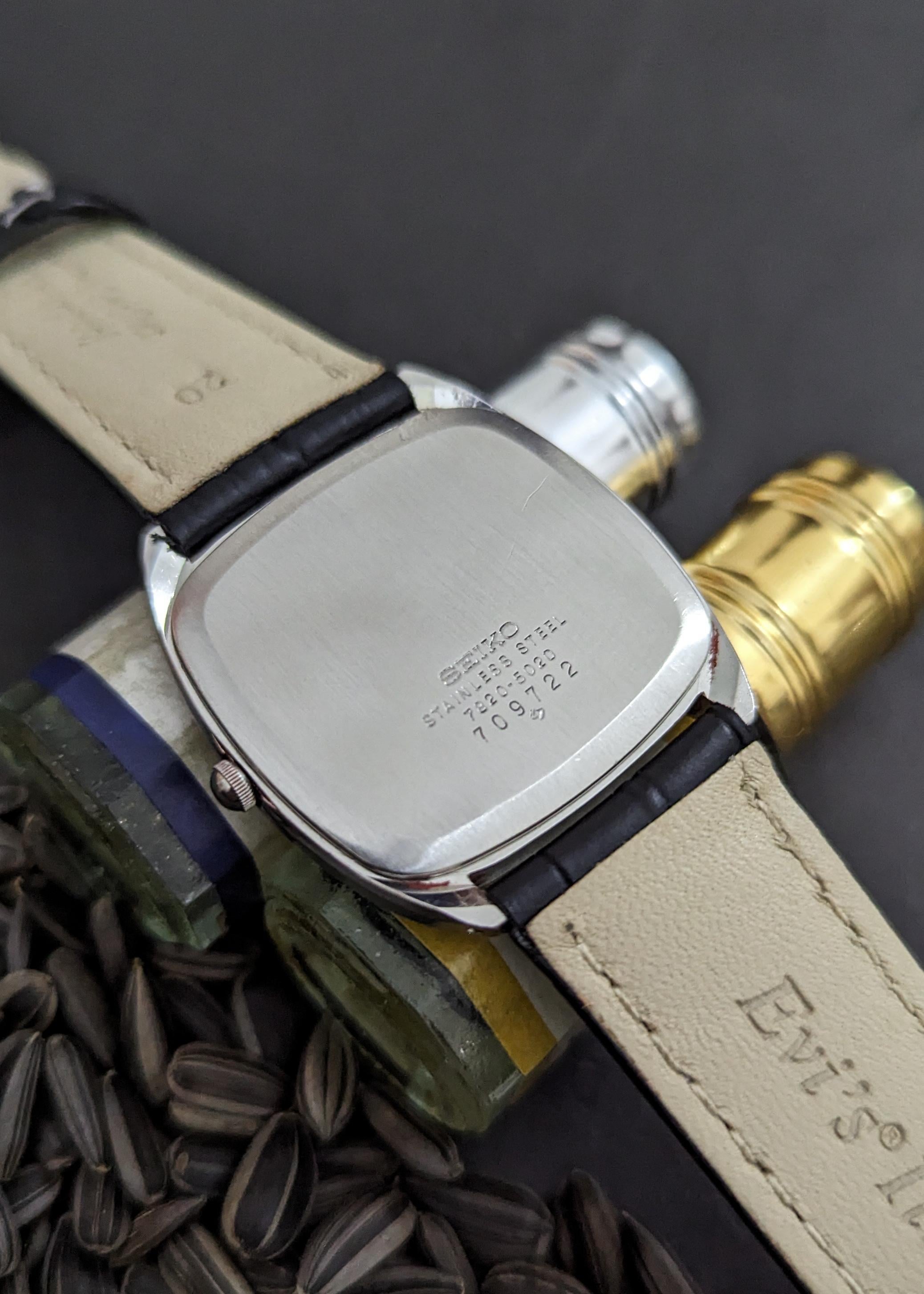 WTS] SEIKO Salmon Patina ???? -Ref.7820-5020 - TV Case ???? Roman 