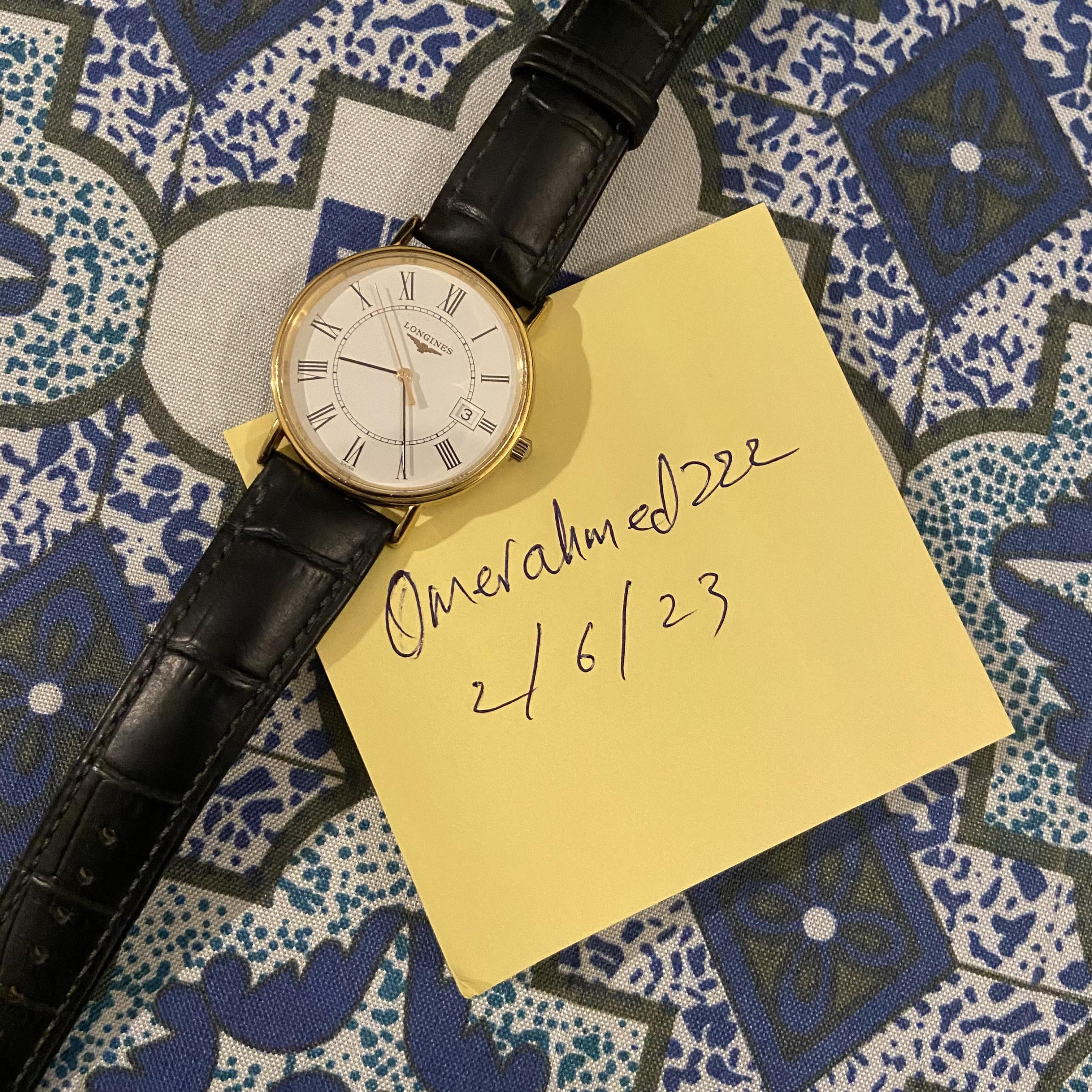 WTS Longines Quartz 33mm 200USD WatchCharts