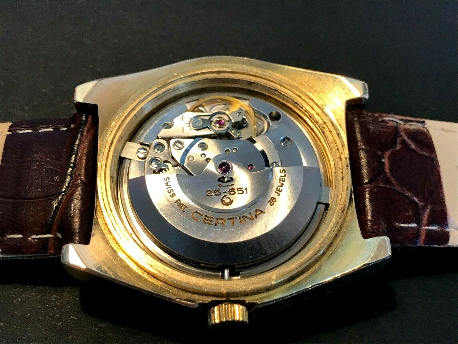 Vintage Certina Argonaut 280 Automatic 28 Jewels - Gold filled G