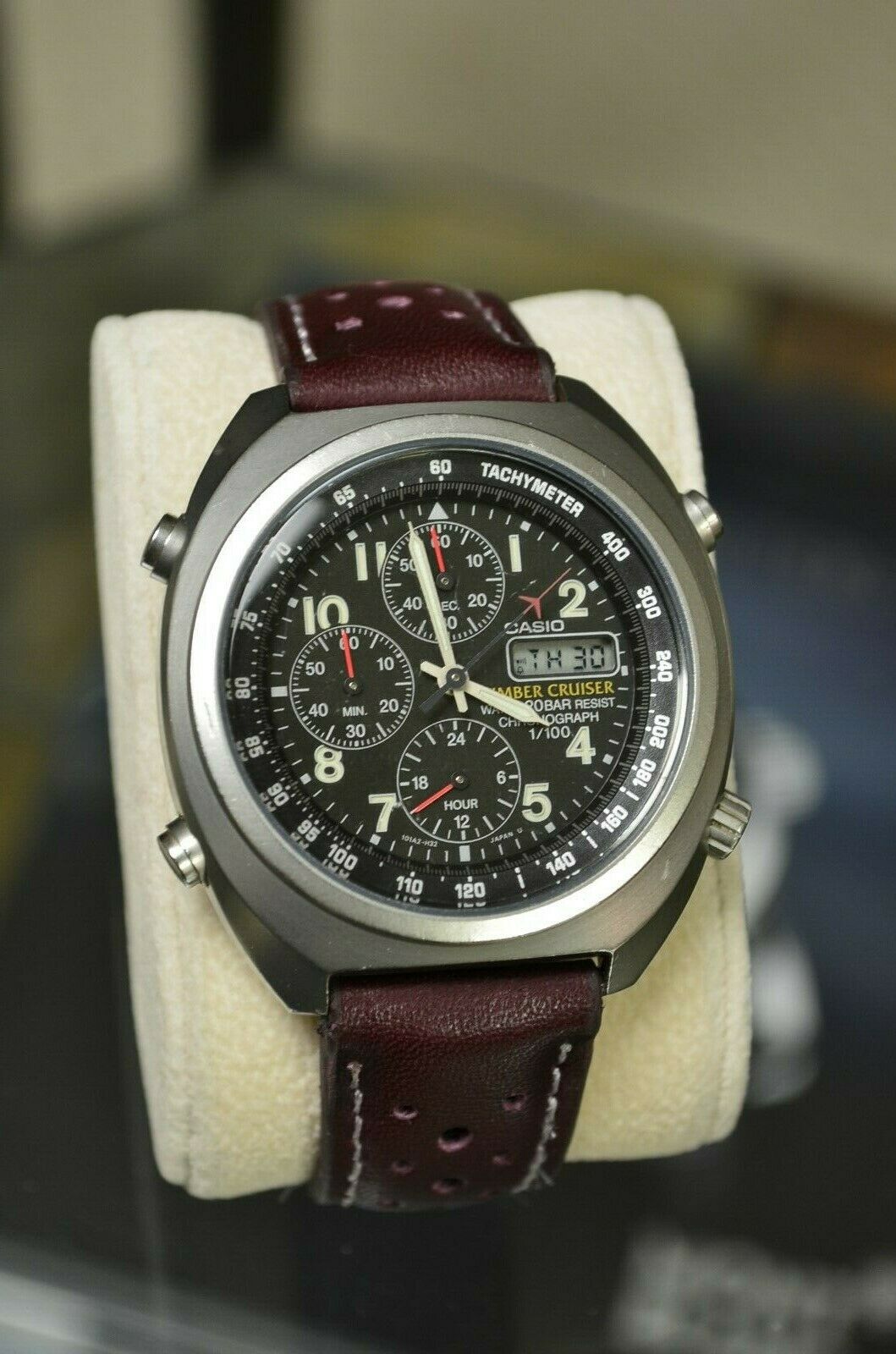 Casio TIC-100 Timber Cruiser Digital & Analog Watch W41.5mm