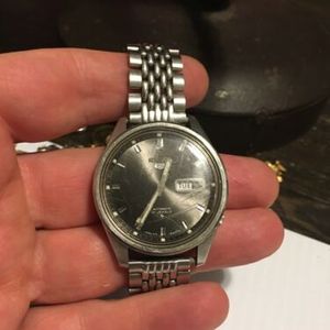 Seiko 5 21 Jewel Automatic Men's Wristwatch Japan 6119 8160 940121 Nice  Watch | WatchCharts