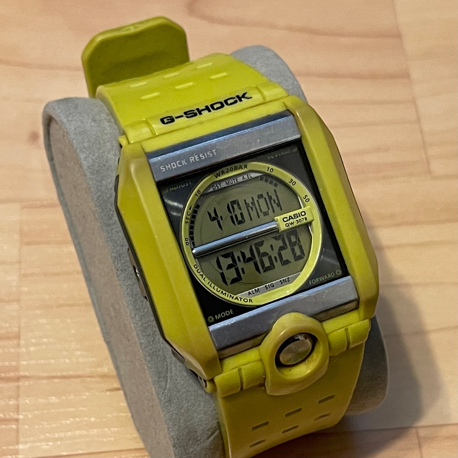 WTS] Casio G-Shock G-8100A-9 Yellow Retro Digital Watch 8100