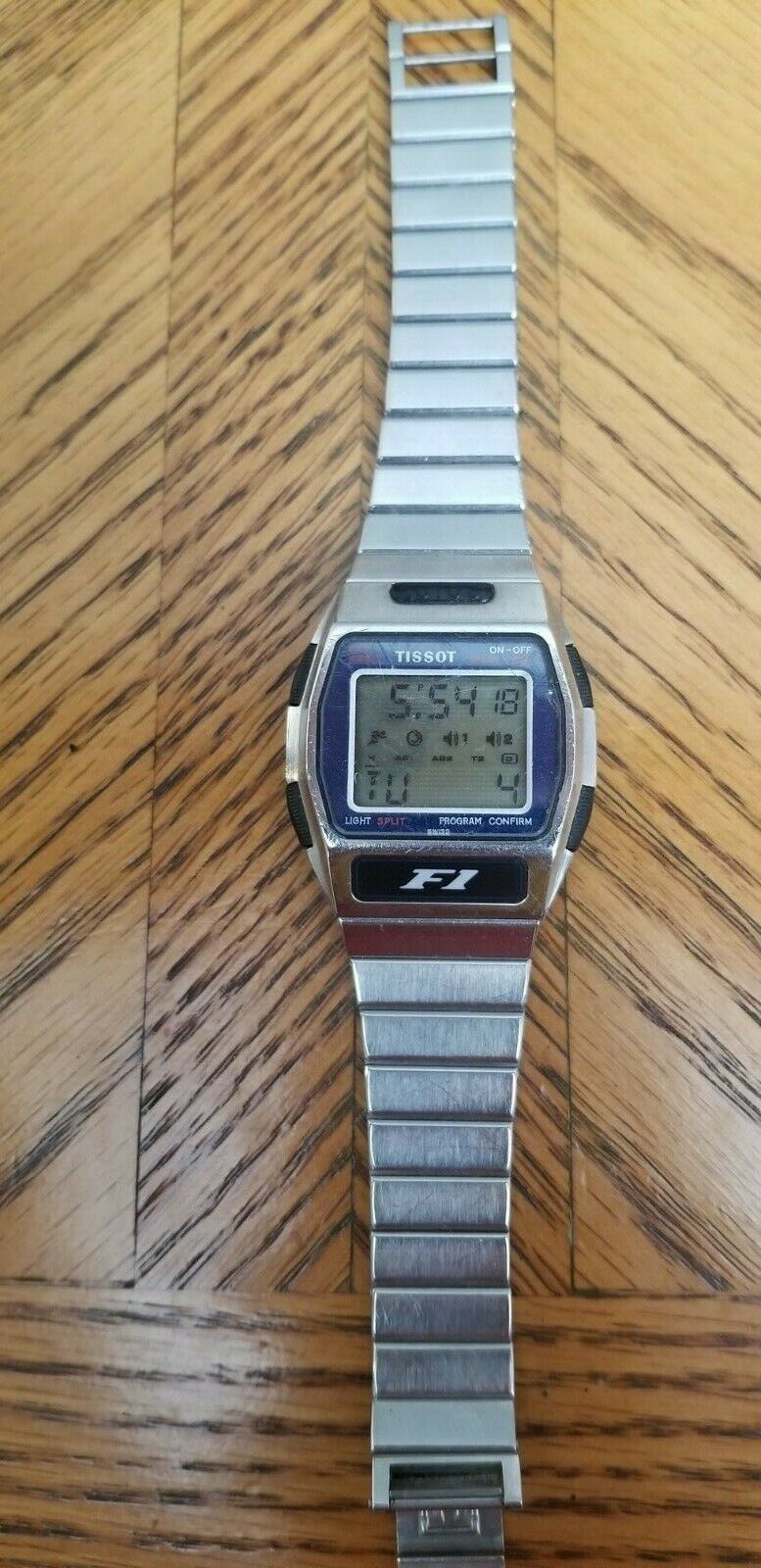 Tissot Lotus Sensor Touch F1 Vintage Digital Watch Omega Cal. 1640