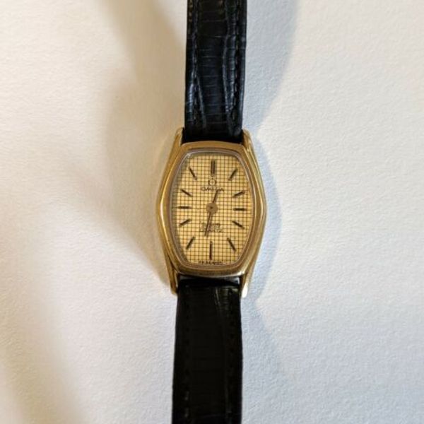 Vintage Omega DeVille Quartz 1387 Gold Plated Ladies' Watch As-Is ...