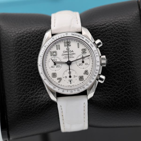 WTS Omega Speedmaster White Ceramic 38mm Automatic Lume wts-omega-speedmaster-white-ceramic-38mm-automatic-lume