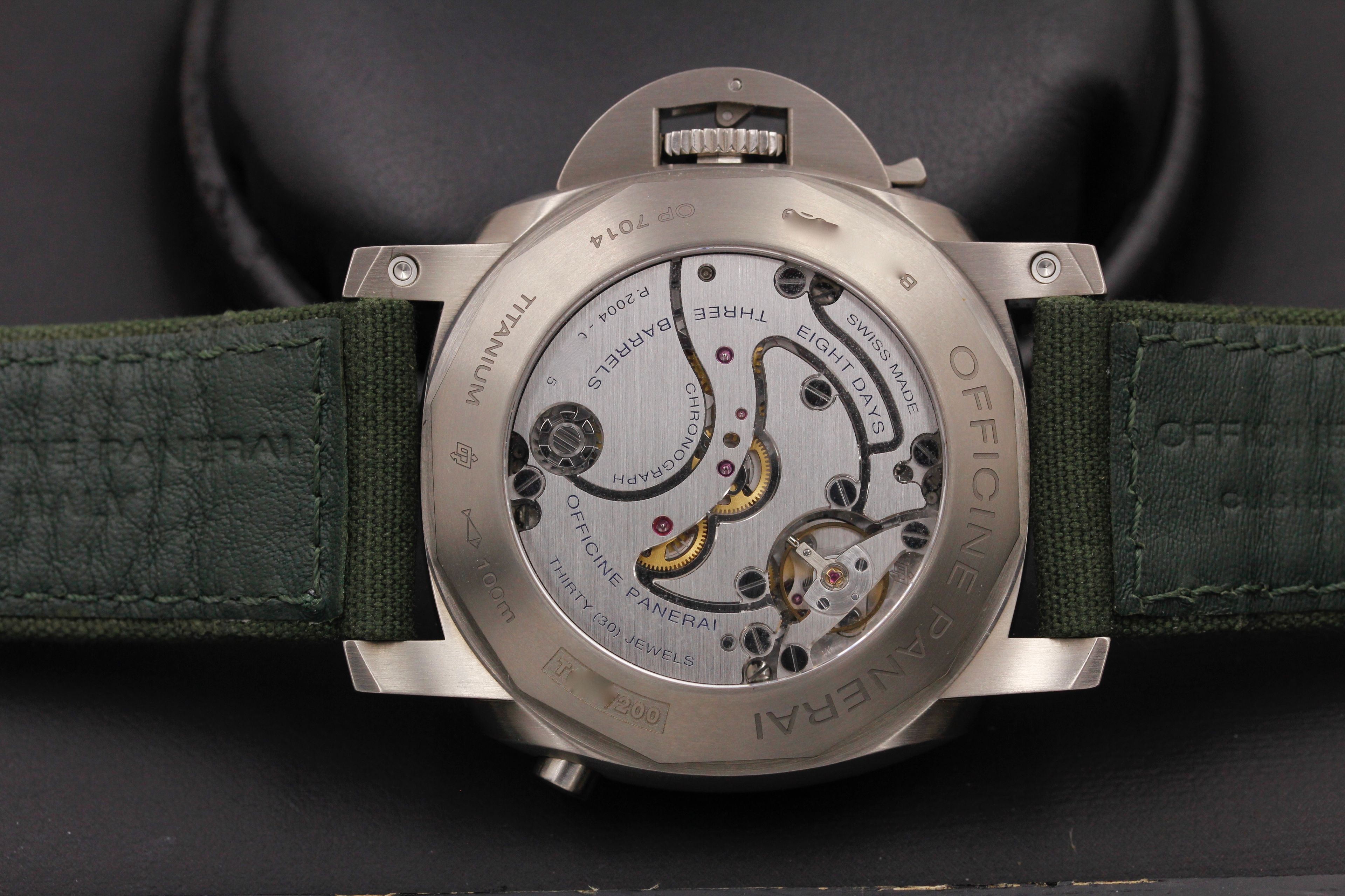 FSOT Panerai Luminor Pam 737 LIMITED EDITION GREEN Dial